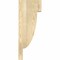 Ekena Millwork Alpine Rough Sawn Corbel, Douglas Fir, 4"W x 10"D x 26"H COR04X10X26ALP00RDF - alternate 4
